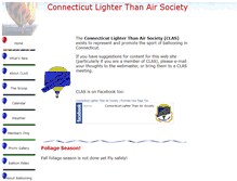 Tablet Screenshot of lighterthanair.org